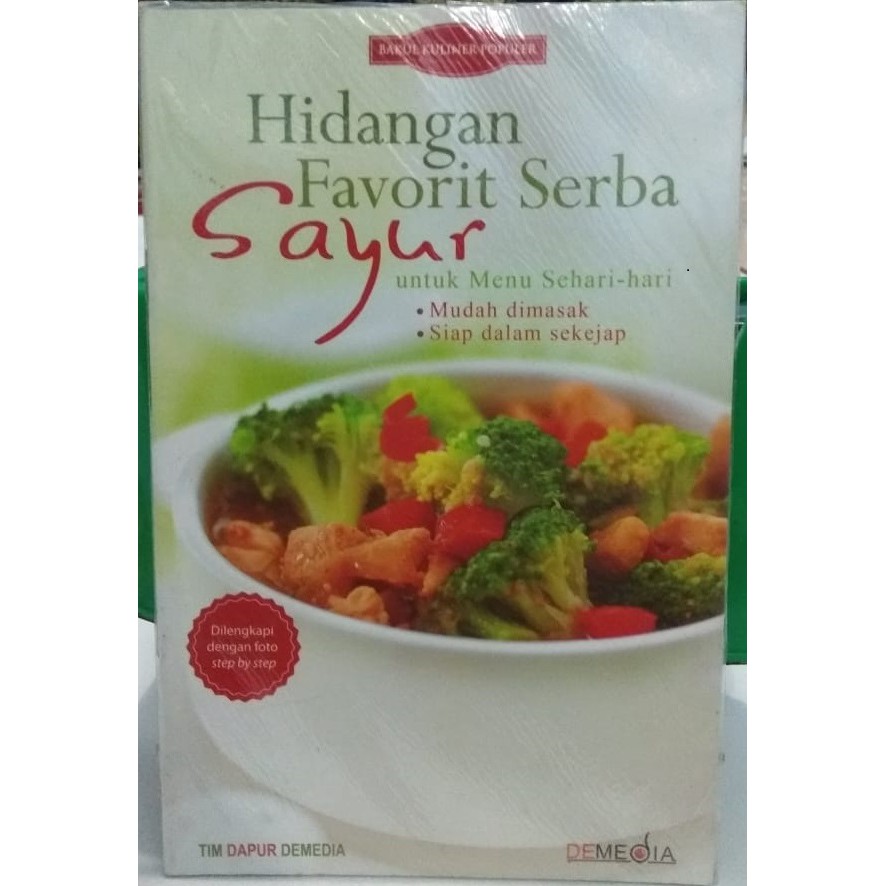 Buku Resep: Hidangan Favorit Serba Sayur untuk Menu Sehari-hari | Shopee  Indonesia