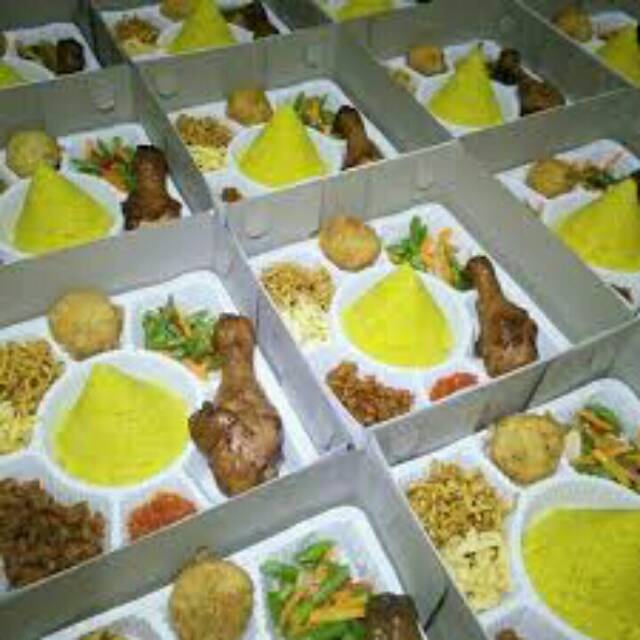 Contoh Gambar Nasi Kuning Kotak Gambar Kodok HD