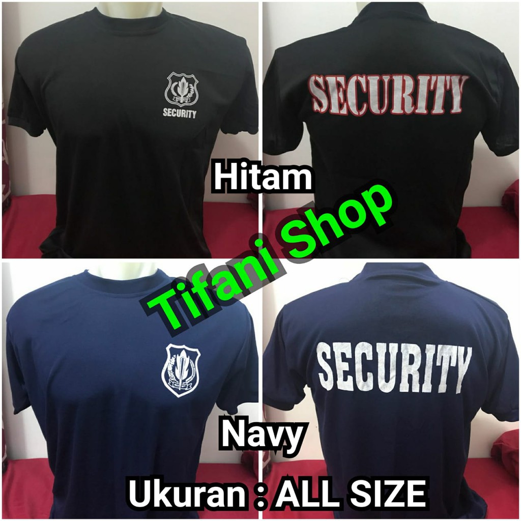 Gambar Desain Kaos Security Keren Kerabatdesain