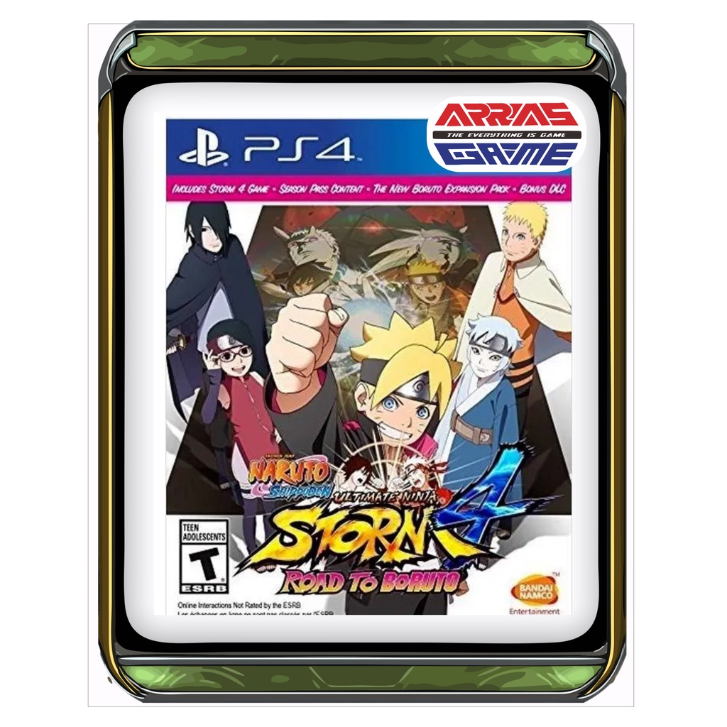 Jual PS4 NARUTO SHIPPUDEN ULTIMATE NINJA STORM 4 ROAD TO BORUTO GAME PS4 NARUTO SHIPPUDEN