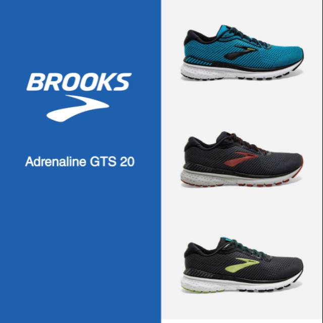Jual Brooks Adrenaline Gts 20 - Men's Running Shoes | Shopee Indonesia