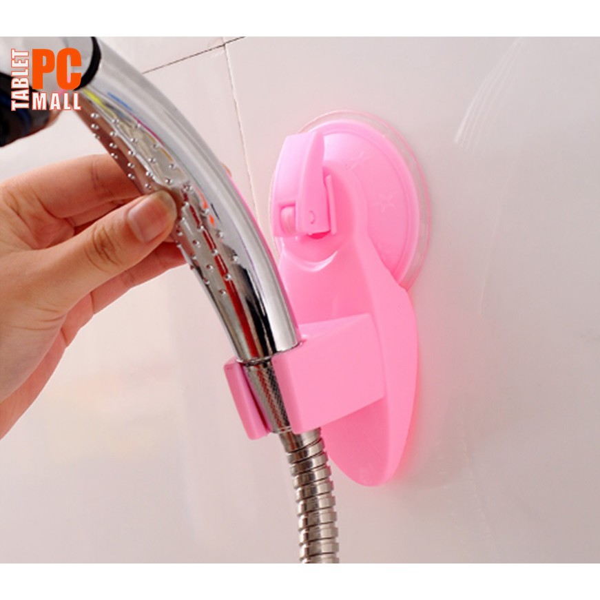 Gantungan Shower Mandi Suction Cup Hanger Holder Dudukan Shower Tempel
