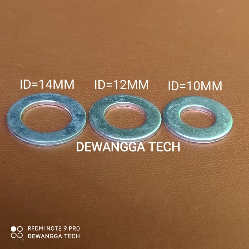 Ring alumunium baut oli paking aluminium Oversize tap m14 m12 m10 motor  diameter lubang 10 12 14 mm | Shopee Indonesia