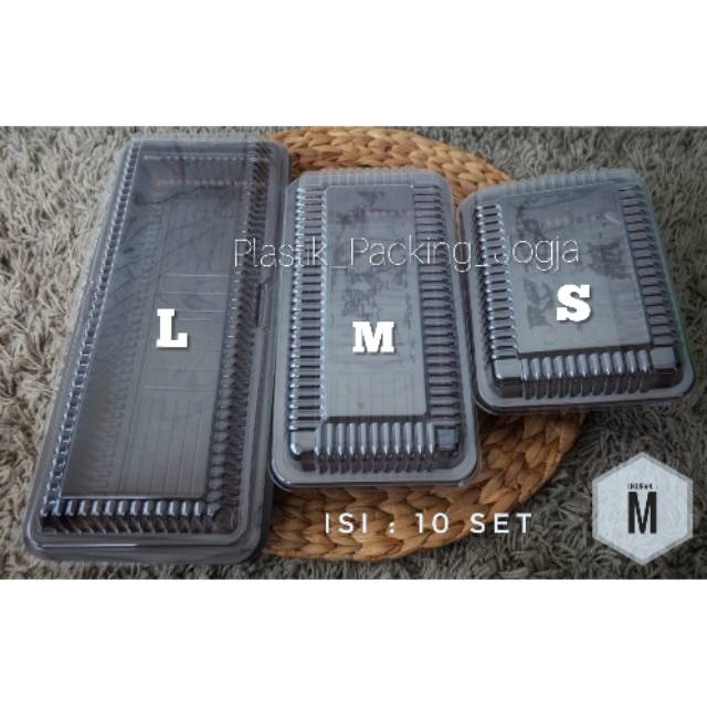 Jual Plastik Mika Brownis Warna Coklat Ukuran M Isi 10 Set ( Wadah + Tutup) | Shopee Indonesia