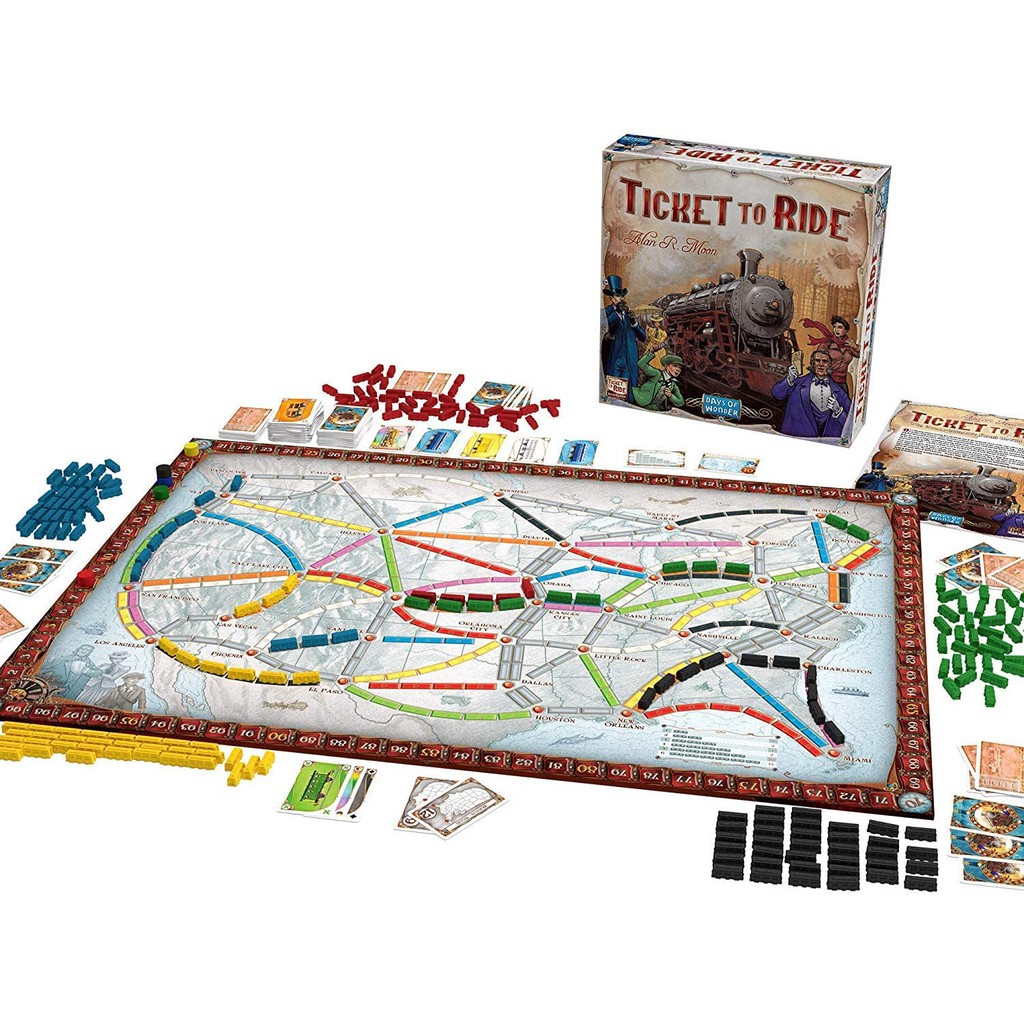 Jual Ticket To Ride Europe | Ticket To Ride America Board Game | Shopee Indonesia