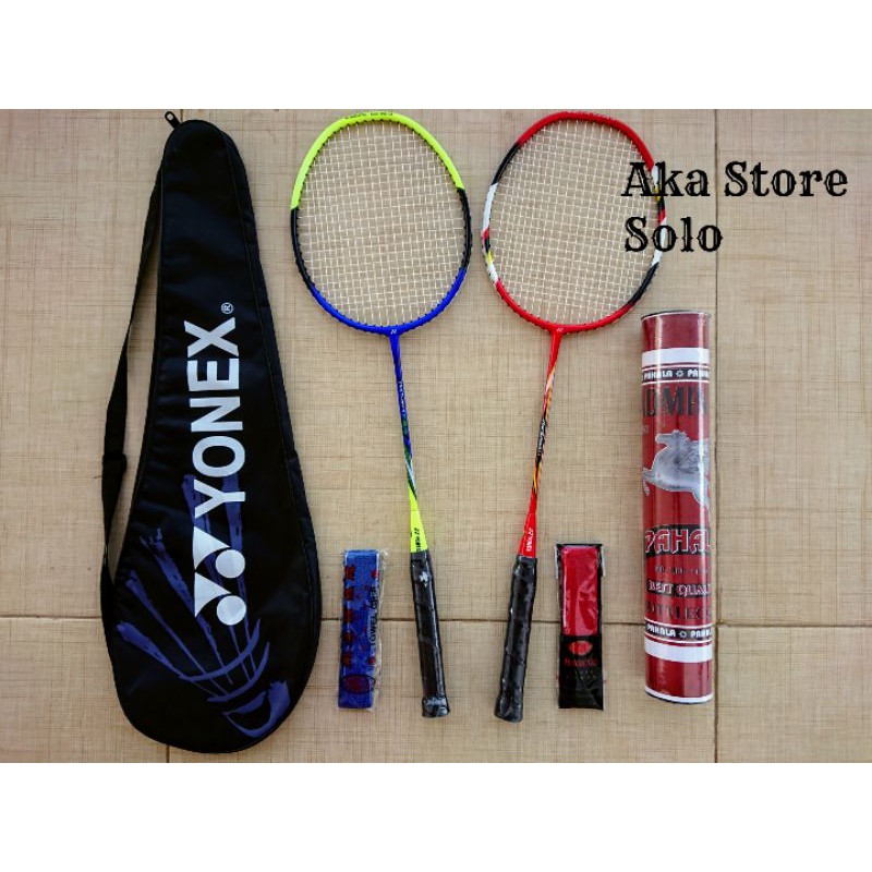 Raket Badminton [BISA COD] Raket Bulutangkis BONUS TAS