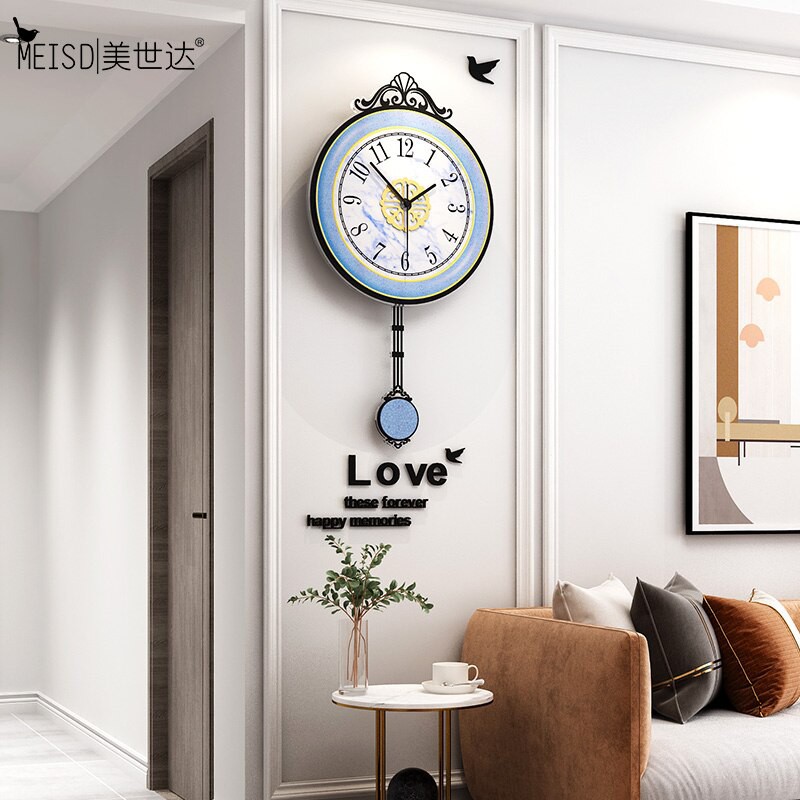 Jual Jam Dinding Import MEISD Antique Pendulum Wall Clock Quality