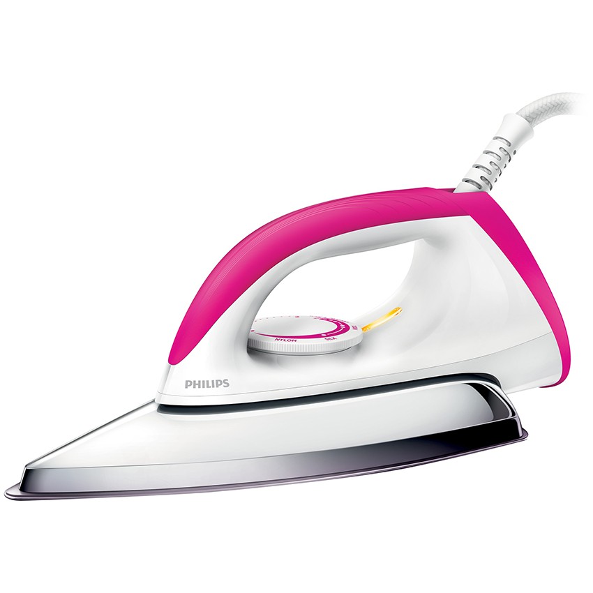 PHILIPS Setrika Listrik Stainless HD1173 Pink Shopee