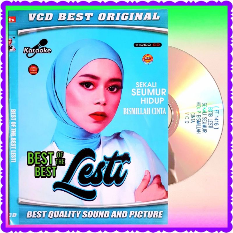 Jual KASET VCD LAGU LESTI BISA KARAOKEVOCAL ON OF AKTIFLAGU LESTI