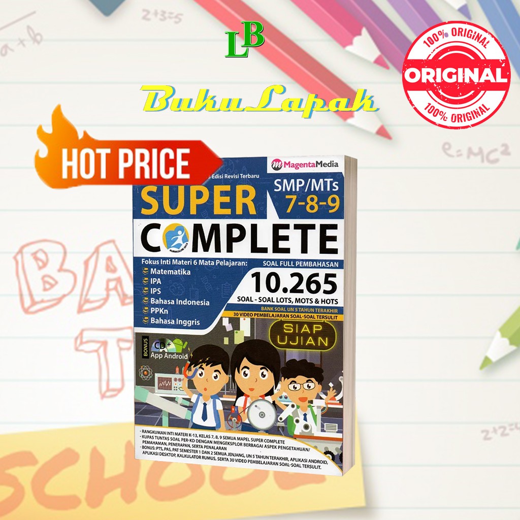 Kunci Jawaban Buku Super Complete Kelas 7 8 9 Ptspaspat Soal Ketujuh