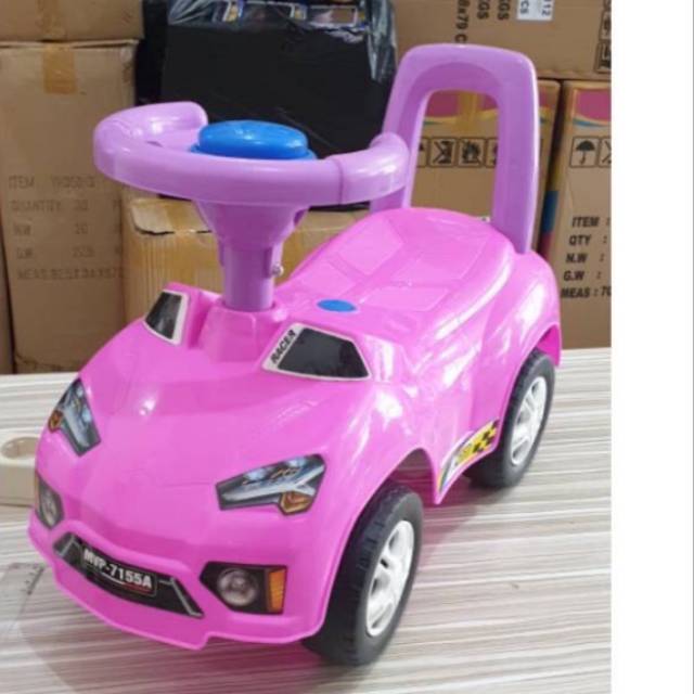 Jual Mainan Mobil Dorong Pink Lambo Mpv- Mainan Mobil Duduk Anak | Shopee Indonesia