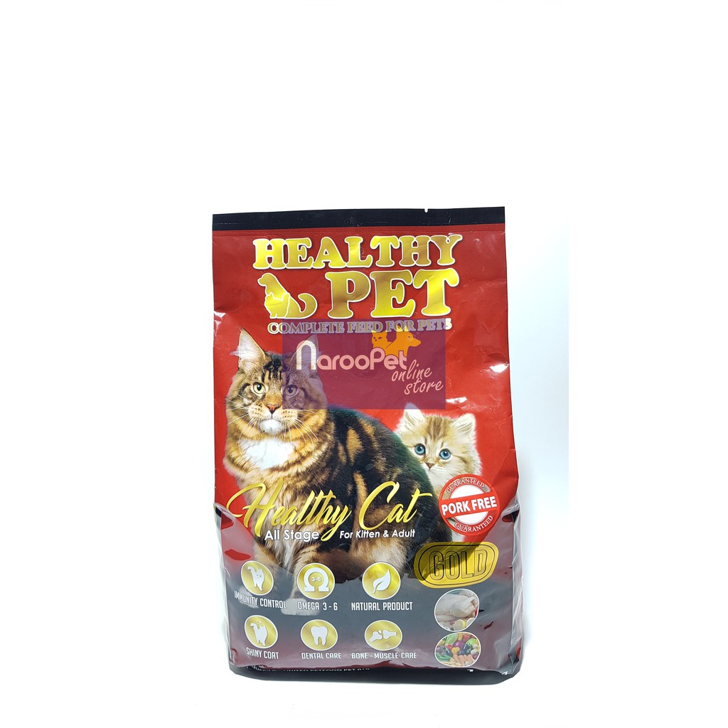 Jual Makanan Kucing Healthy Pet Cat Gold 7.5Kg Freshpack Indonesia|Shopee Indonesia