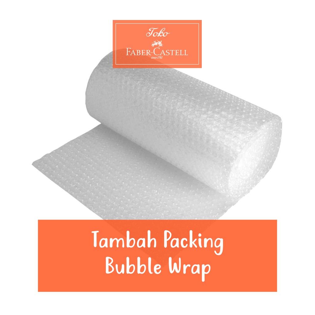Bubble Wrap Untuk Packing Barang Di Toko Faber Castell