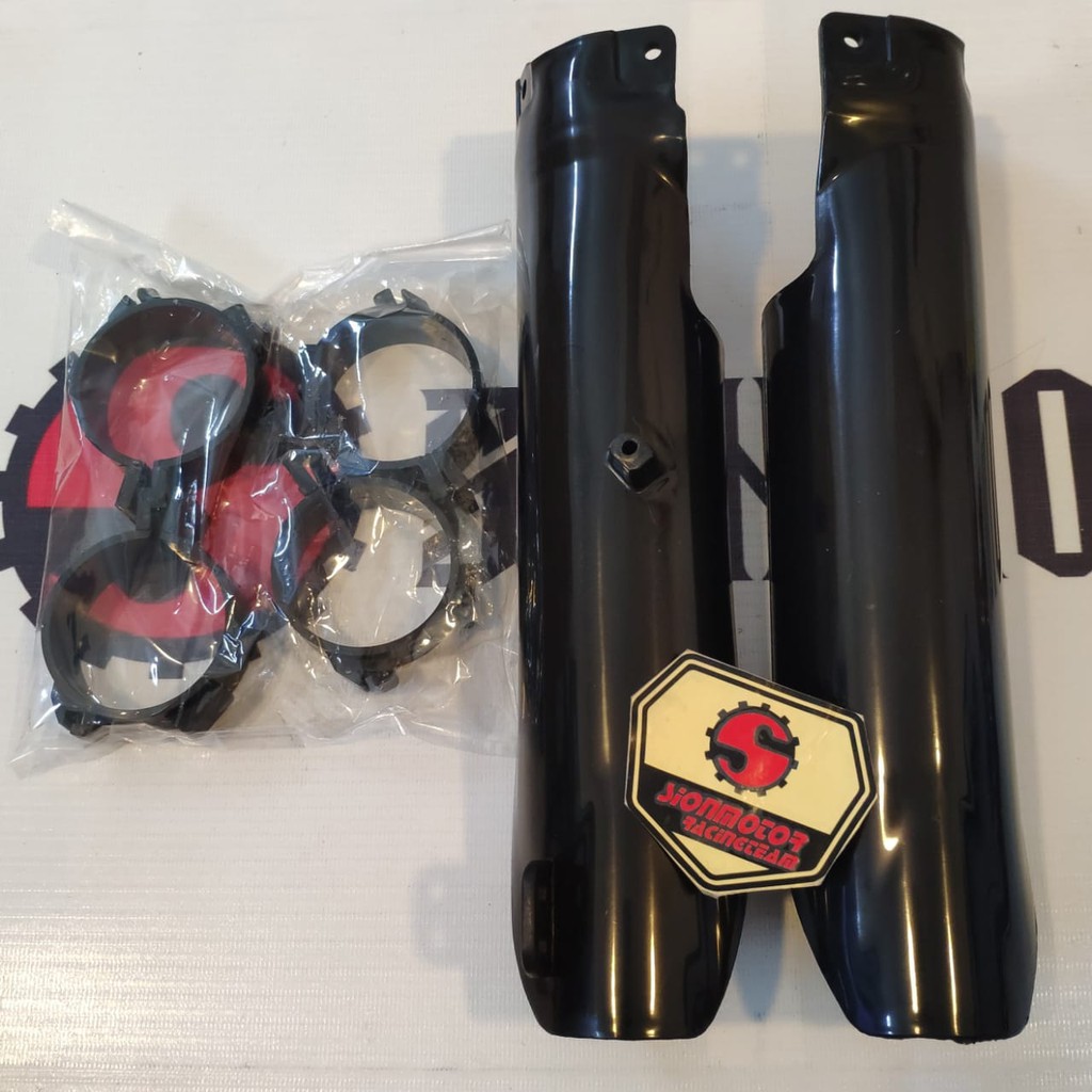 Pelindung Shockbreaker / Cover Shock Depan Kawasaki KLX 150 BF