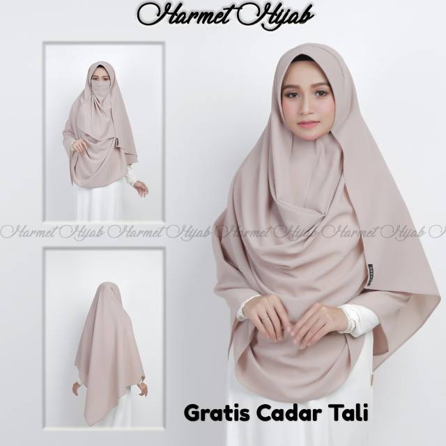 GRATIS CADAR KERUDUNG PASHMINA HIJAB PASMINA INSTAN SYARI JUMBO UKURAN