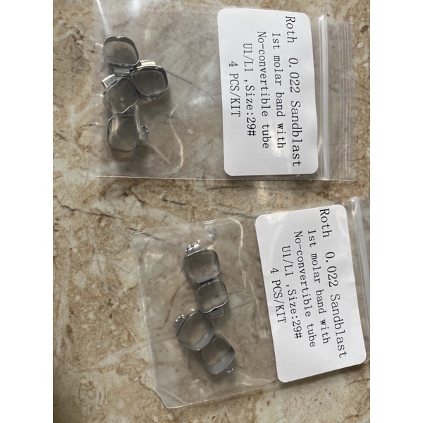 Jual Dental Orthodontic Roth 022 1st Molar Buccal Tube Band 28 sd 33
