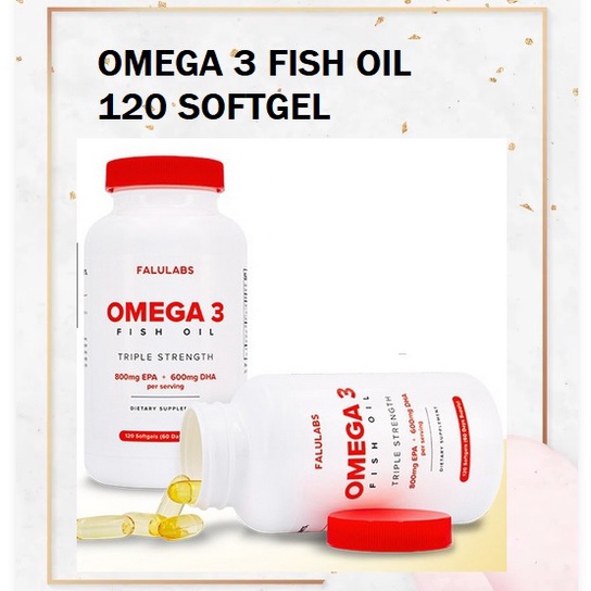 Jual OMEGA 3 premium FISH OIL DHA EPA Suplemen Minyak Ikan Shopee