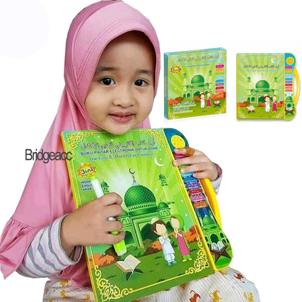 Jual Murah - Mainan Anak Muslim - Playpad Ebook Muslim 3 In 1 Apple Quran Tablet Version Mainan Anak Ed Indonesia|Shopee Indonesia