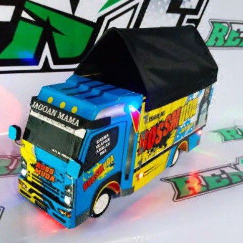 Jual Miniatur Truk Oleng Truk Bisa Oleng Bos Muda Mainan Mobil Mobilan Truck Truk Mainan Anak Anak Laki | Shopee Indonesia
