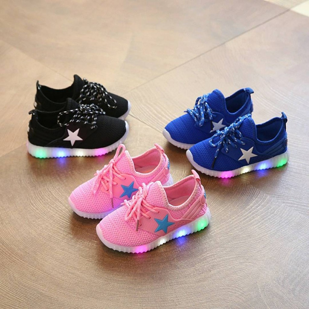 STAR COLOUR Sepatu Sneakers Sport Anak LakiLaki Perempuan