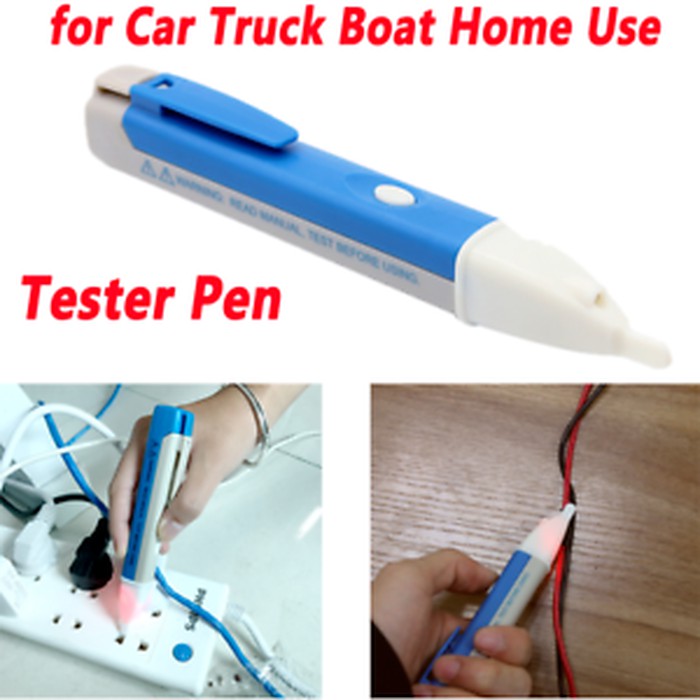 Tespen Detektor Voltase Alat Cek Arus Listrik Voltage Alert detector Shopee Indonesia