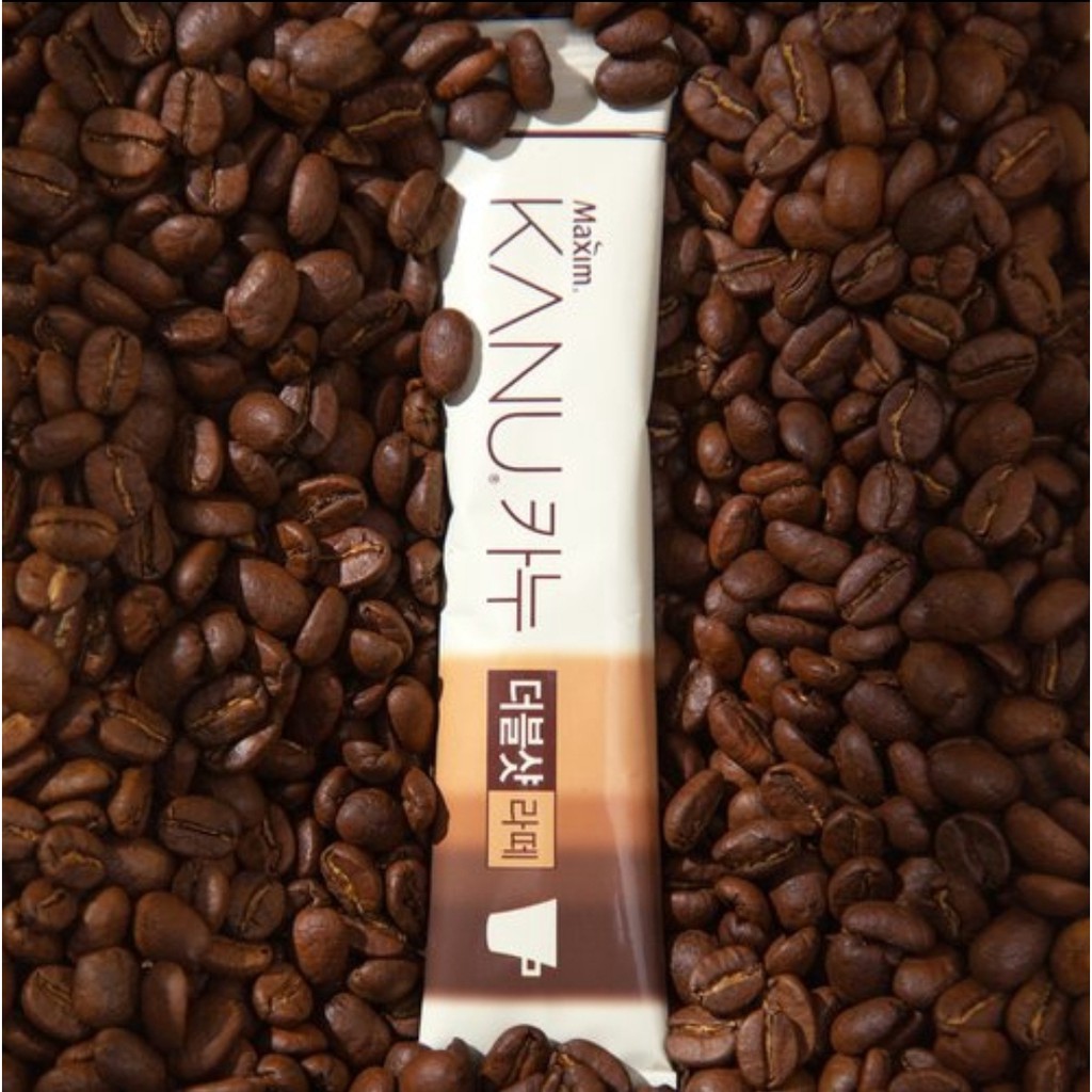 Jual KANU COFFEE, MAXIM KANU DOUBLE SHOT LATTE, MAXIM COFFEE KOREA