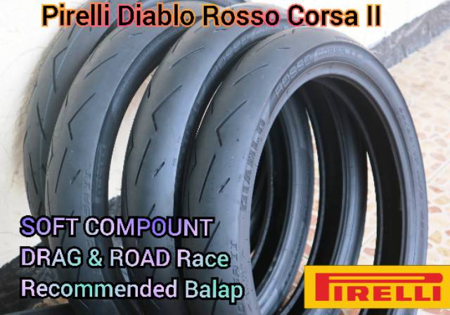 Jual Ban Pirelli Diablo Rosso Corsa 2 90/80 Ring 17 For Drag Balap Vixion Satria Cb150 | Shopee Indonesia