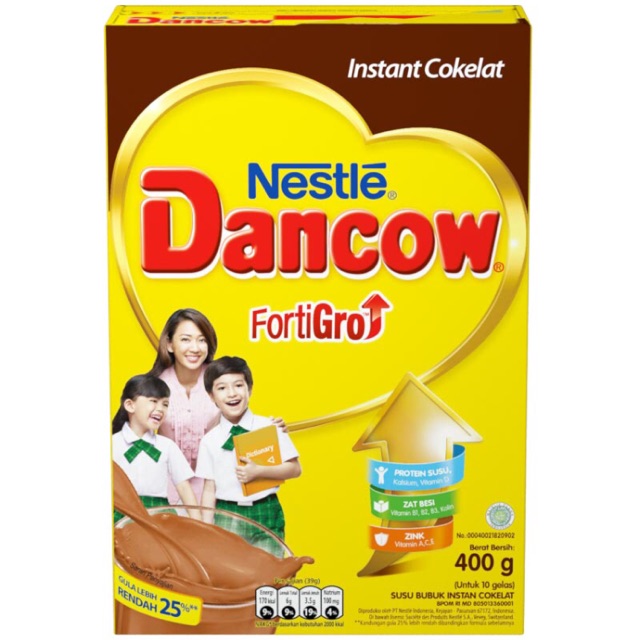 Jual Susu Nestle Dancow Instant Coklat 400 Gram | Shopee Indonesia