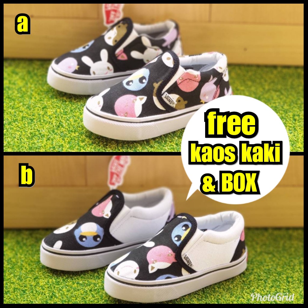 SEPATU ANAK VANS SLIP ON TERBARU LAKI DAN PEREMPUAN Shopee Indonesia