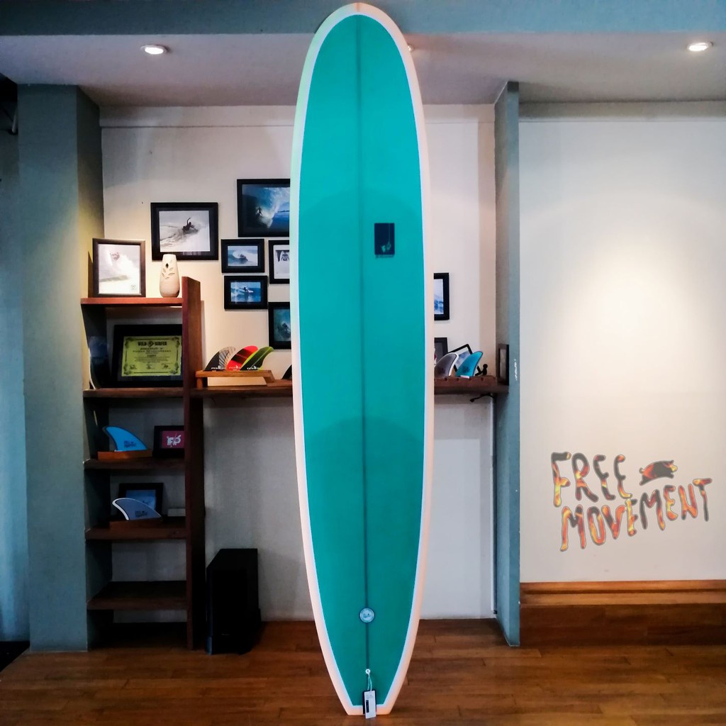 PROMO HARGA MURAH Surfboard / Papan selancar FreeMovement Longboard 9'0  Blue and Pink | Shopee Indonesia