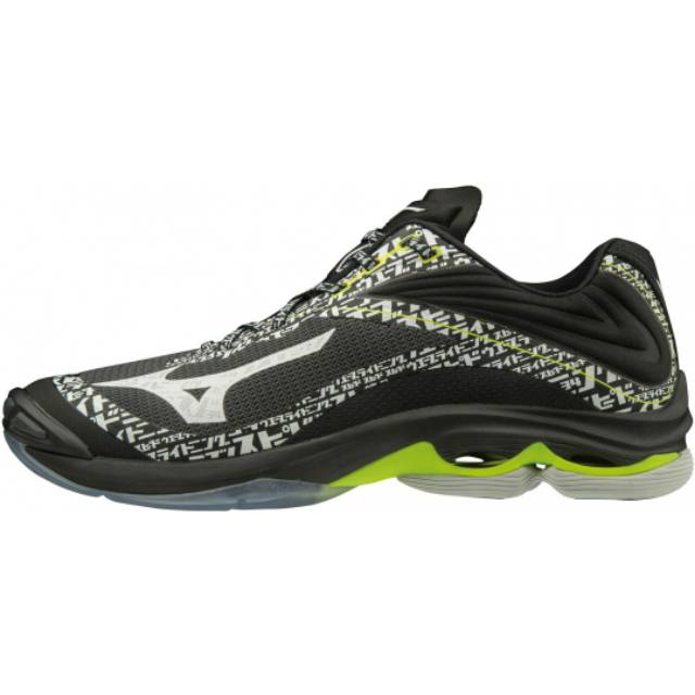 Jual Sepatu Voli Mizuno Wave Lightning Z6 Low Black White Yellow Original | Shopee Indonesia