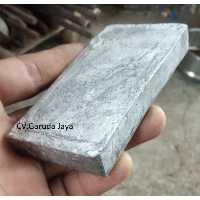 Jual Timah Hitam Batangan 1kg Bahan Metal Jig Emblem Mimis