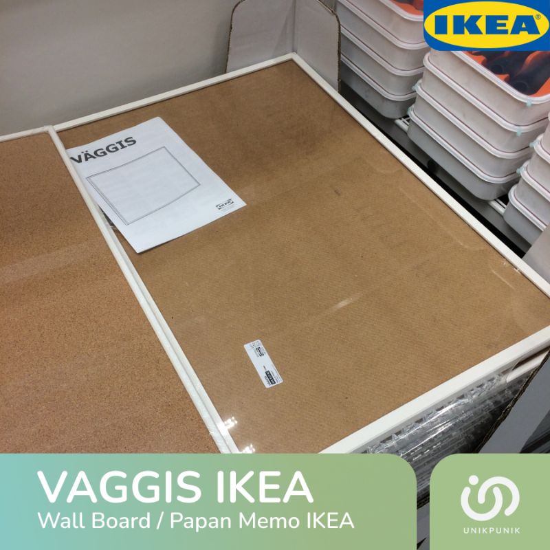 Jual Wallboard Pin / Papan Memo dengan pin / Board Memo / Vaggis Ikea Shopee Indonesia
