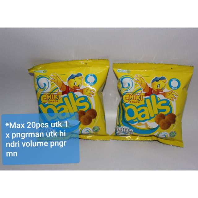 Jual Chiki Balls Rasa Keju 10gr Indonesia