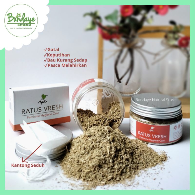 AQUILA AQUILAHERB Ratus Vresh 20g/Pembersih Kewanitaan Tradisional | Shopee  Indonesia