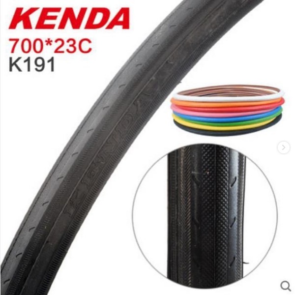 Jual Ban Luar Kenda 700 X 23C Hitam Ban Luar Sepeda Balap Ban Luar Sepeda Fixie | Shopee Indonesia