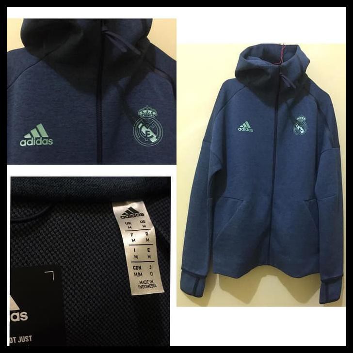 Jual Jual Murah Jaket Hoodie Adidas Original Zne Real Madrid Shopee Indonesia