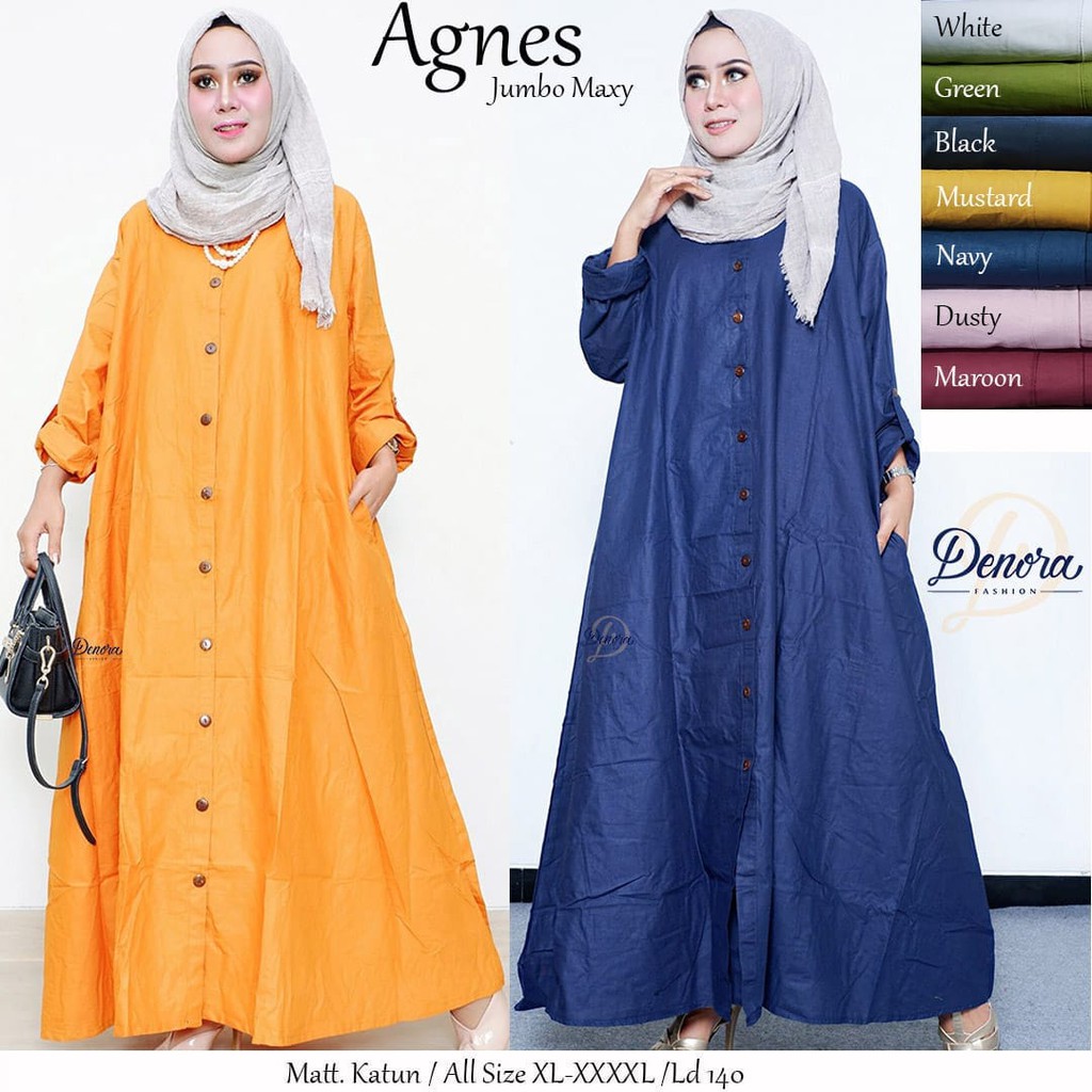 30 Model Baju Muslim Terbaru Ukuran Xl  Nanajilbab com