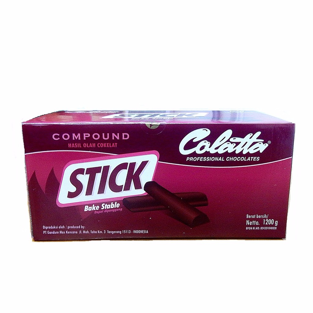 Jual Colatta Stick 1.2Kg - Chocolate Stick Baked Stable - Coklat Stik Tahan Panggang - Cokelat Pagar | Shopee Indonesia