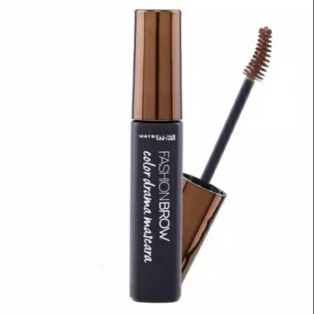 Jual Maybelline Fashion Brow Color Drama Mascara 7.7Ml | Maybelline Maskara Alis Coklat | Shopee Indonesia