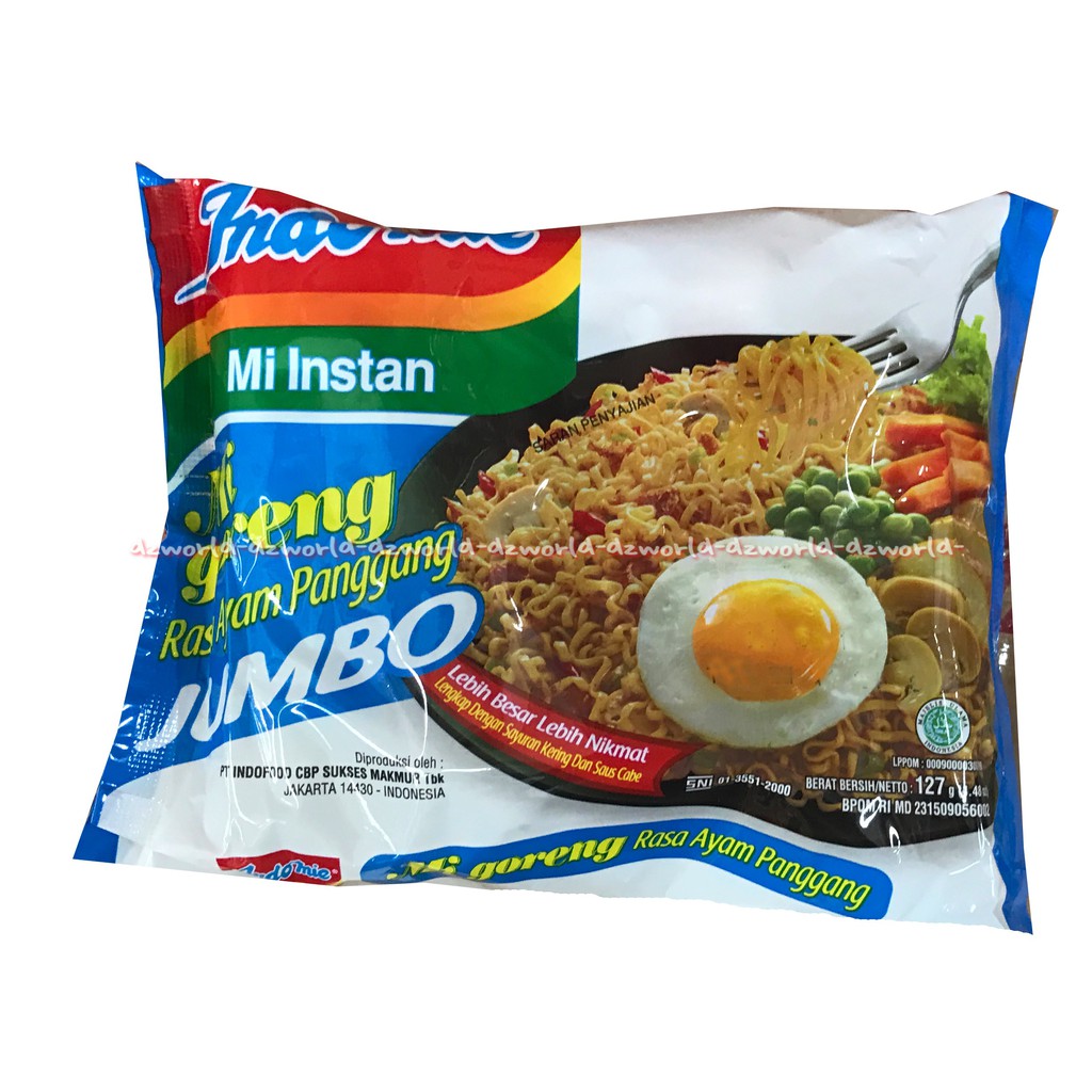 Mie Goreng Jumbo Mi Ayam Panggang Jumbo Indomie | Shopee Indonesia
