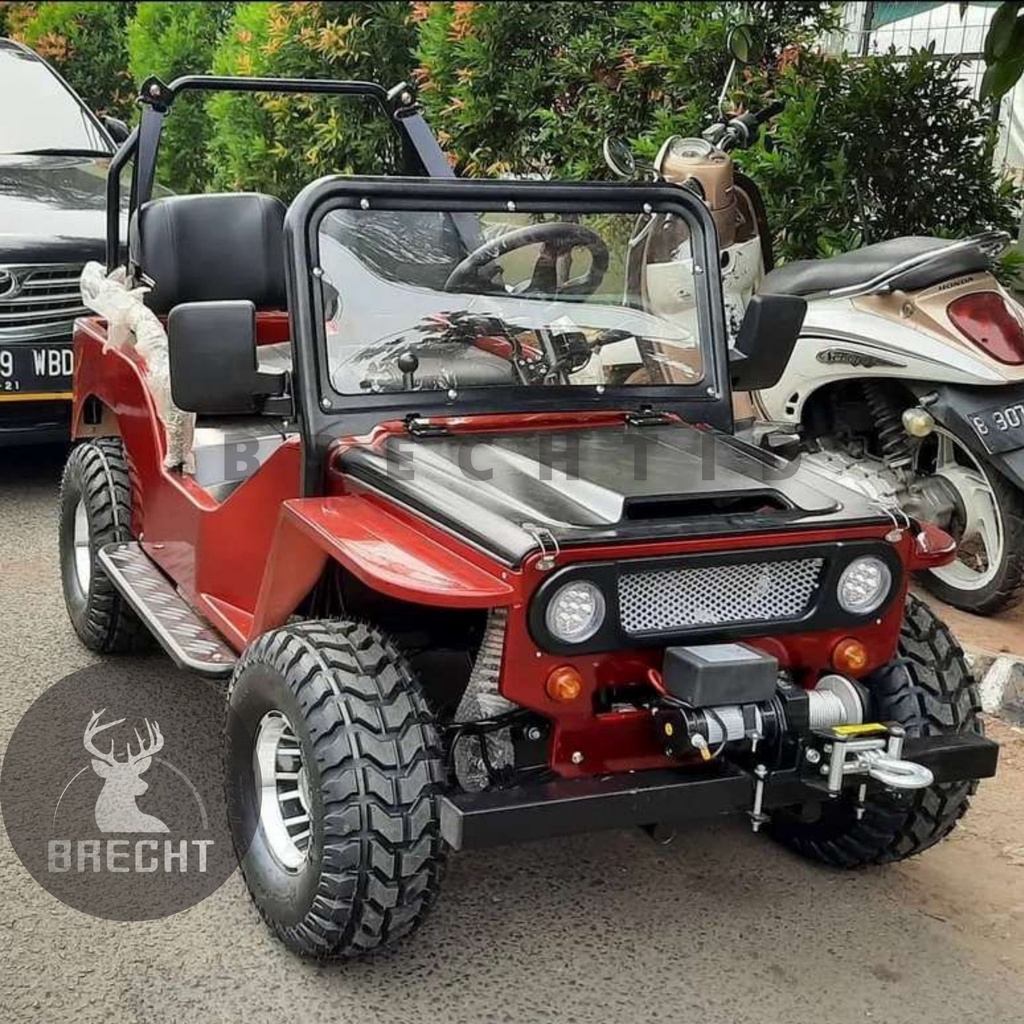 Jual Mainan Anak Mobil Mini Jeep Pc Motto Bahan Bakar Bensin 150 Cc Mini Willys | Shopee Indonesia