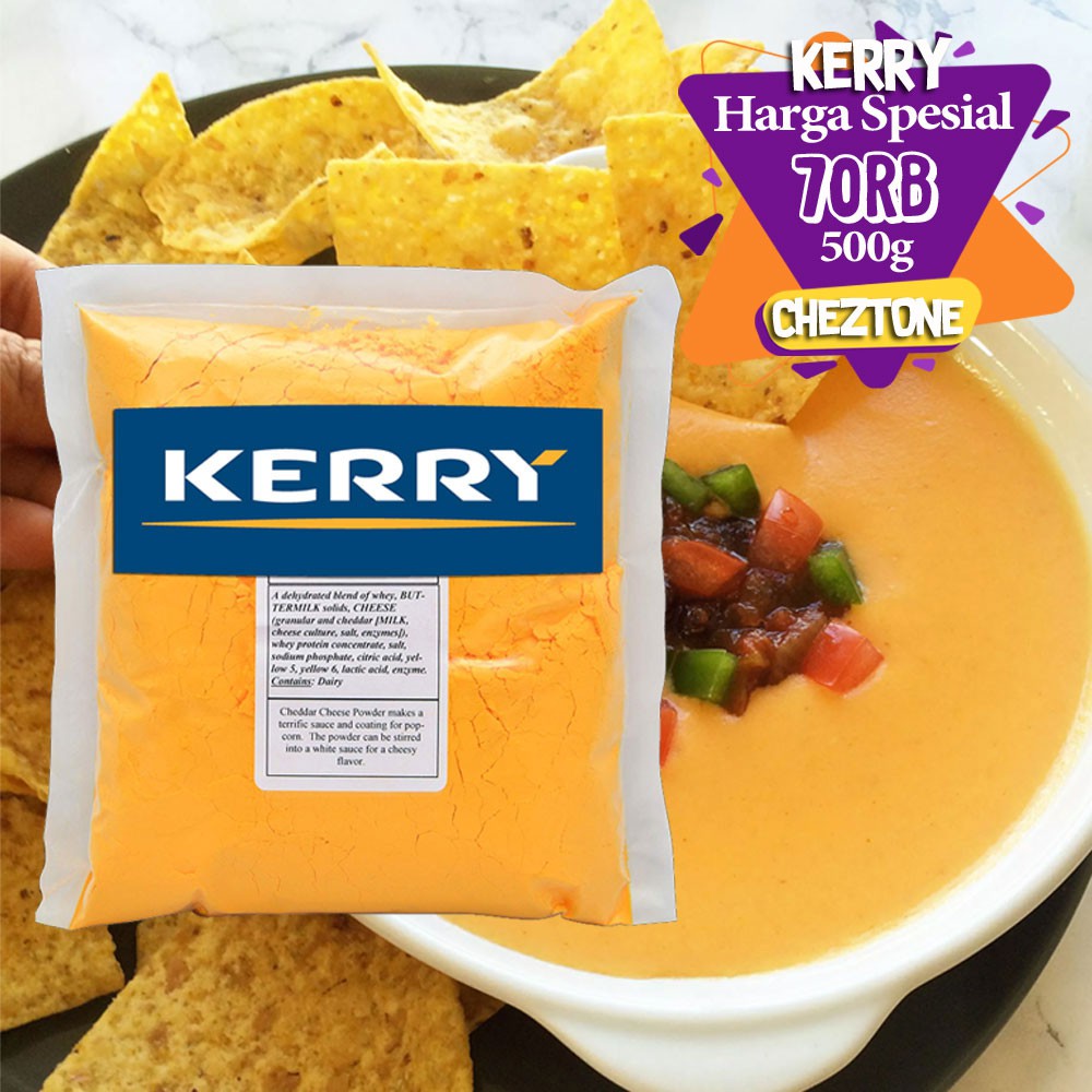 KEJU BUBUK KERRY CHEZTONE PREMIUM CHEESE POWDER 500gr | Shopee Indonesia
