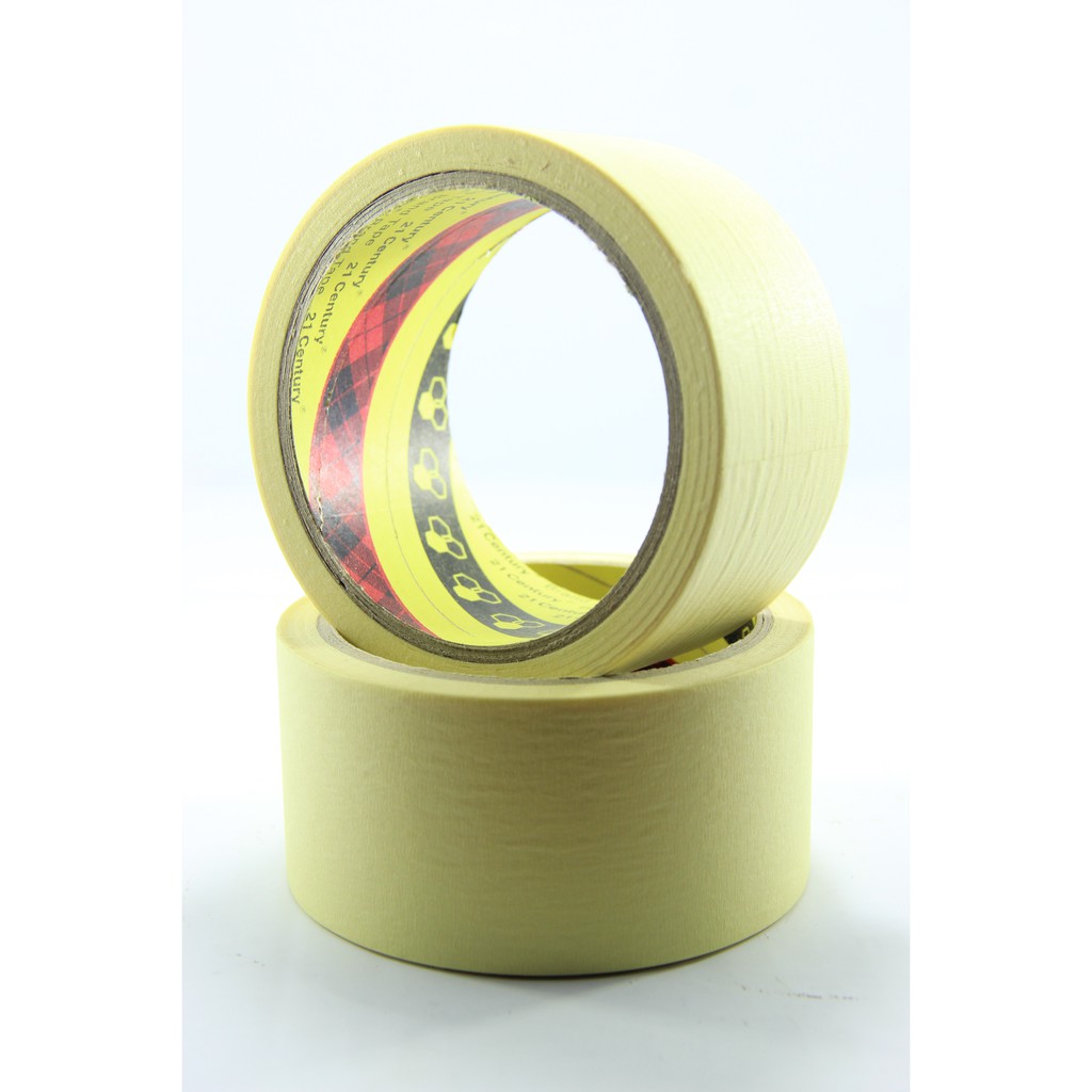 Jual LAKBAN KERTAS / MASKING TAPE KUNING CENTURY / LUXKING 48mm x 19M
