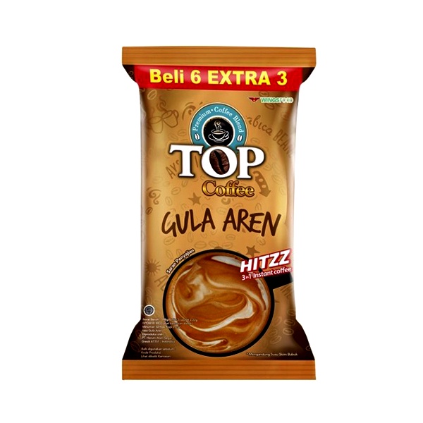 Jual TOP KOPI GULA AREN 6 PCS X 22GR Shopee Indonesia