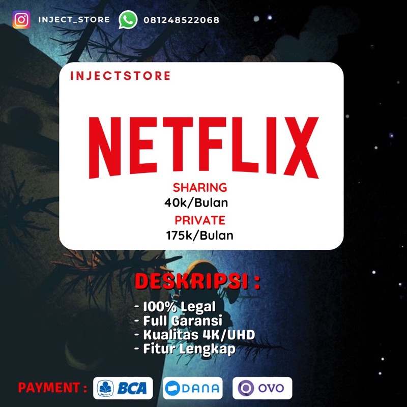 LANGGANAN NETFLIX PREMIUM Shopee Indonesia