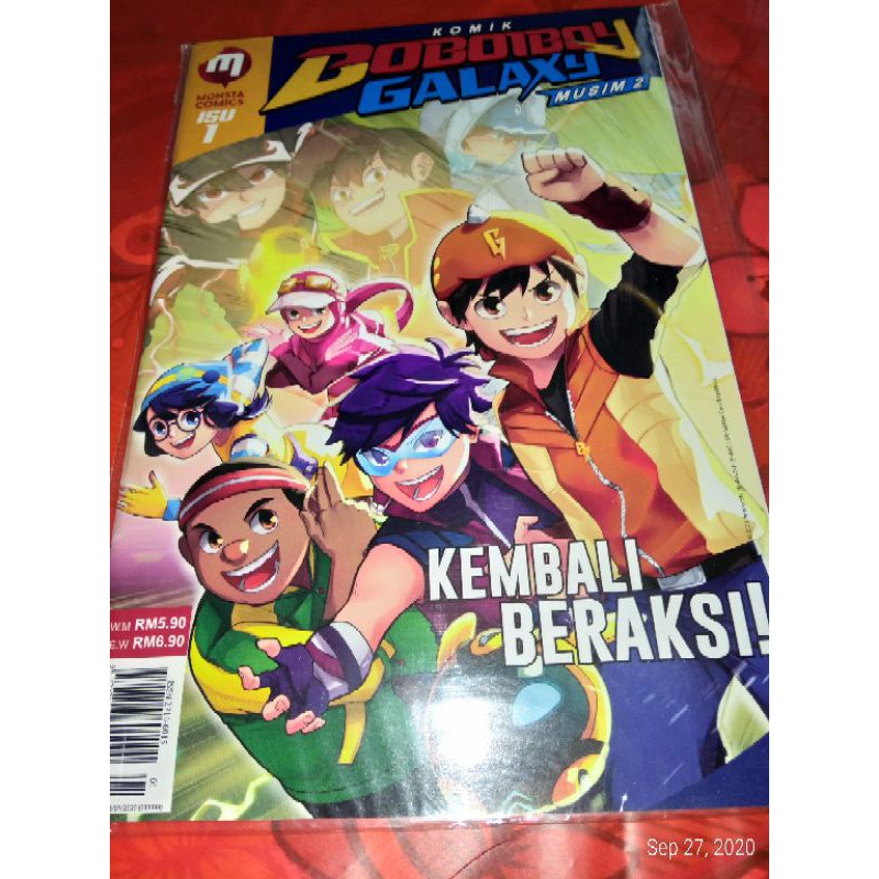 Komik BoBoiBoy Galaxy Musim 2: Isu 1 “KEMBALI BERAKSI!” | Shopee Indonesia