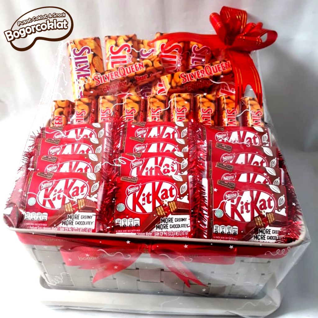 Jual Kado Valentine Parsel Coklat Keranjang | Shopee Indonesia