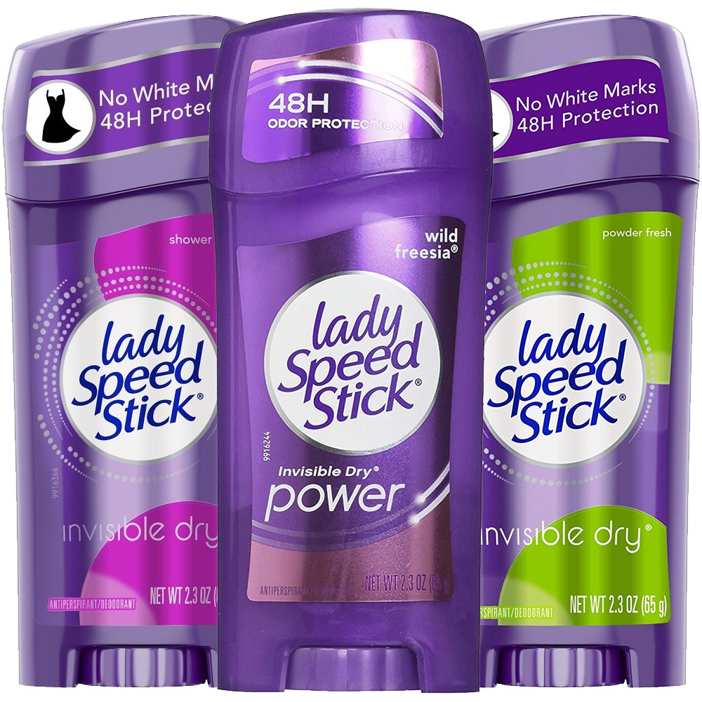 Lady Speed Stick 65 gr / 45gr Deodorant Invisible Dry Shopee Indonesia