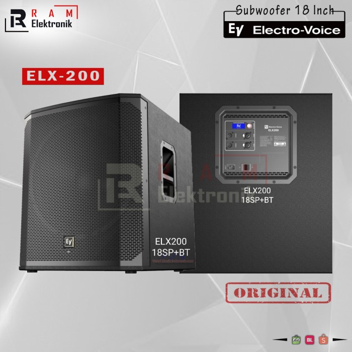 Jual Speaker Spiker Sub Subwoofer Electro Voice 18" Elx200 18Sp Bt Original | Shopee Indonesia